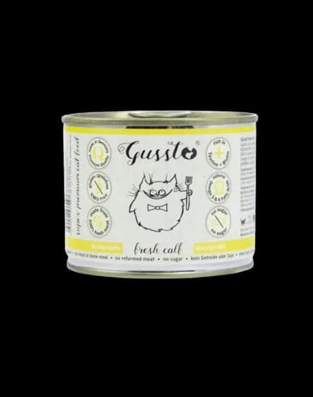 Gussto Cat puszka Fresh Calf dla kota – 200 g