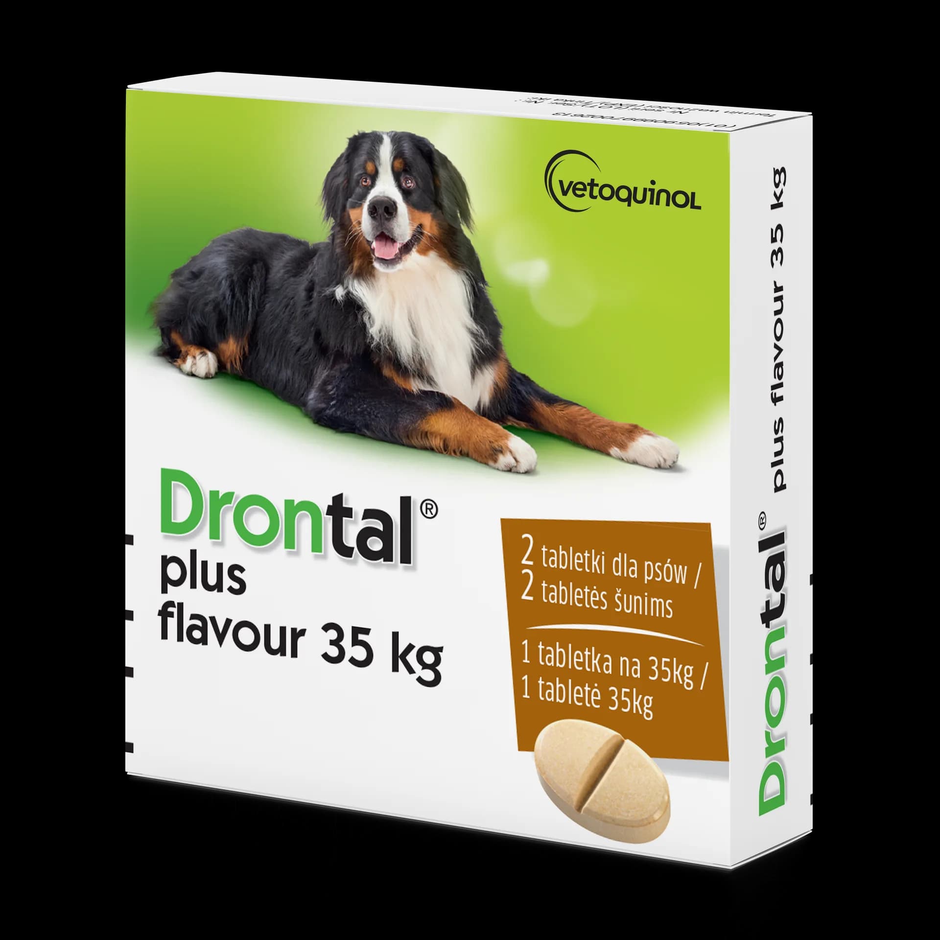 Vetoquinol Drontal Plus Flavour dla psów powyżej 35 kg