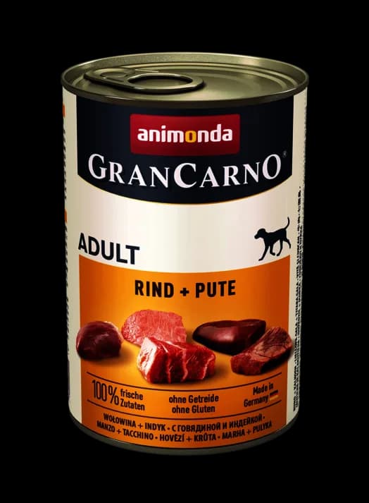 Animonda Grancarno puszka Wołowina/Indyk dla psa
