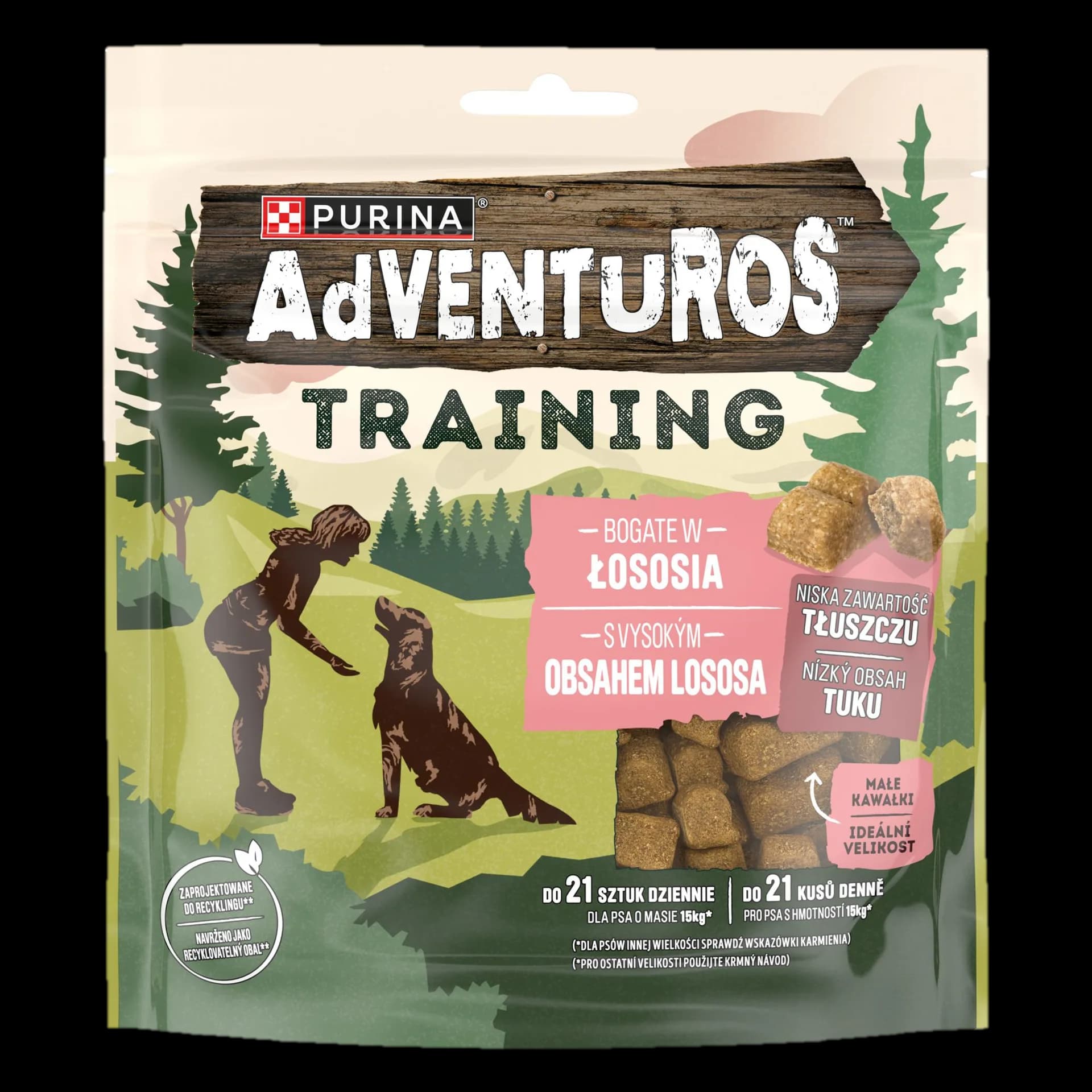 AdVENTuROS Training przysmak dla psów Salmon 115 g