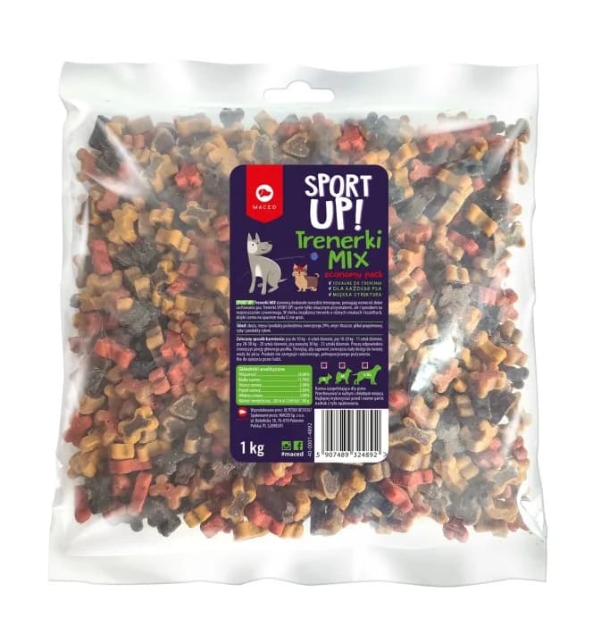 Maced Przysmaki Treningowe dla psów Sport UP! Trenerki Mix – 1 kg
