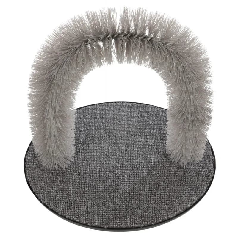Trixie Fur Care Arch szczotka dla kotów szara 36 × 33 cm