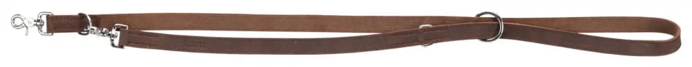 Trixie Smycz regulowana Rustic – brązowy, M-L
