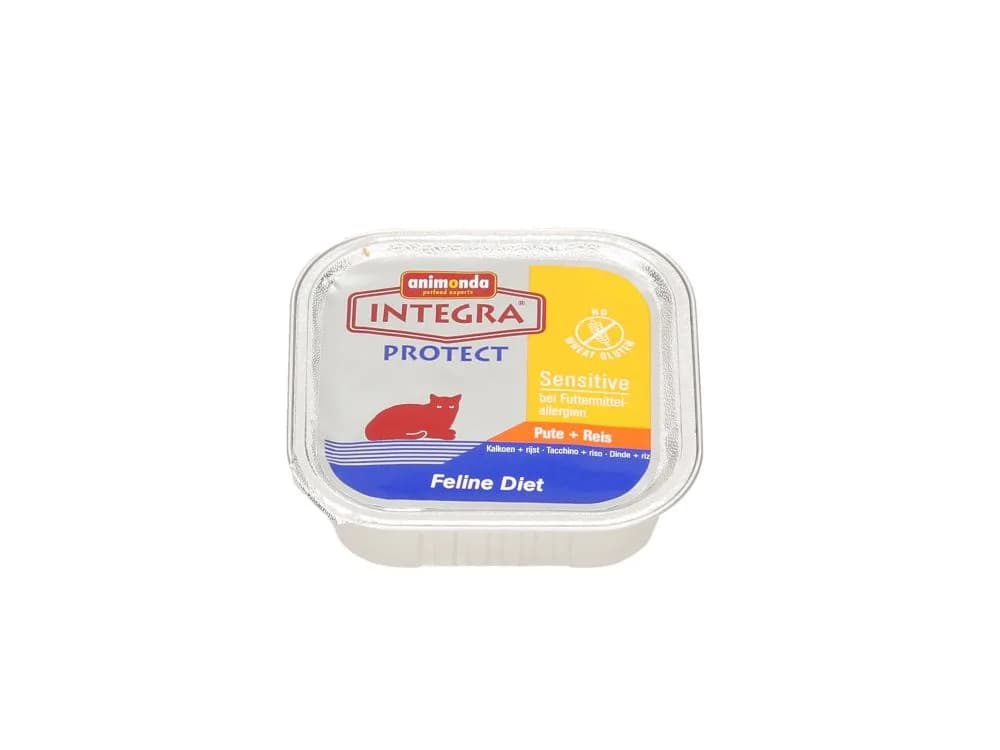 Animonda Integra Protect Sensitive karma mokra z indykiem i ryżem dla kota 100 g