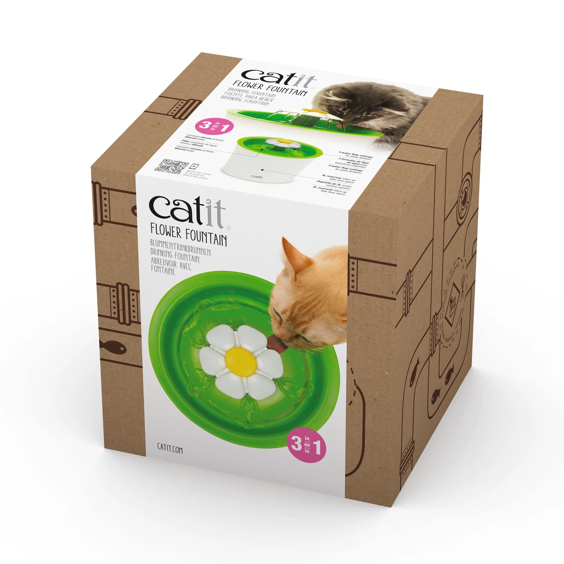 Catit Fontanna Senses 2.0 Flower Fountain dla kota od Hagen