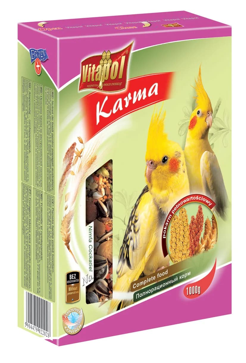 Vitapol Karma pełnoporcjowa dla nimfy – 500 g