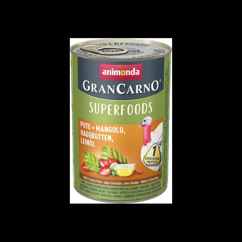 Animonda Grancarno Superfoods puszka Indyk/Burak dla psa