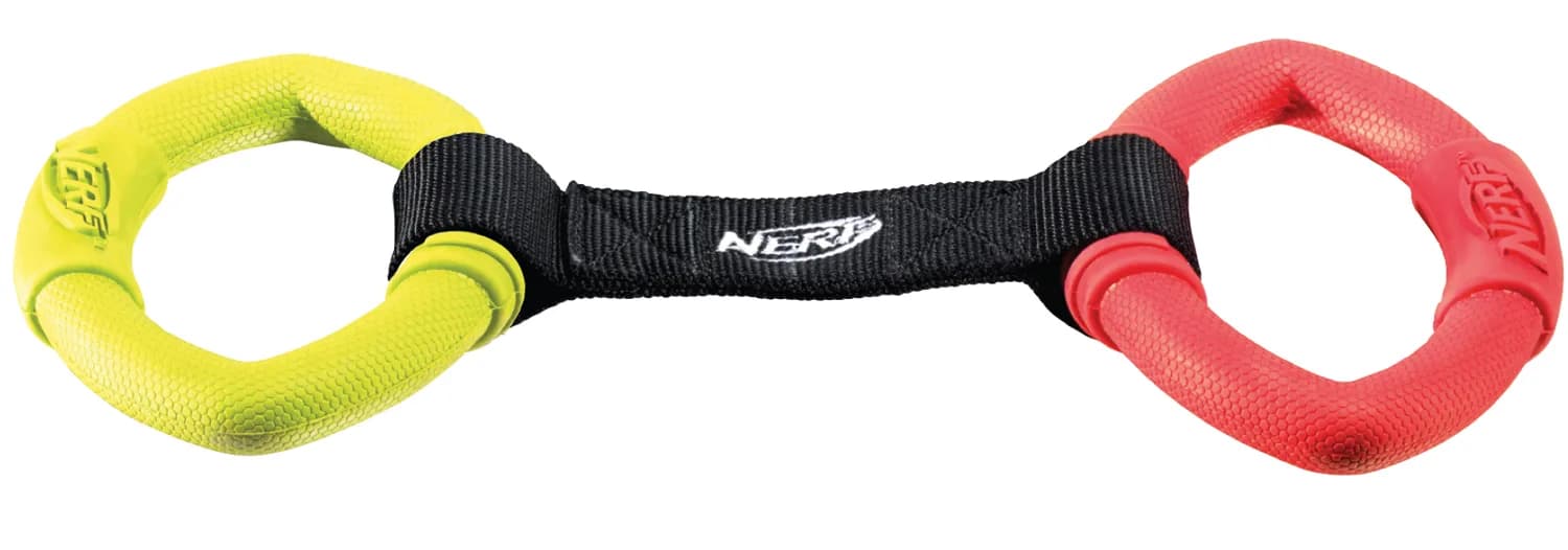 NERF Obręcze na pasku do przeciągania dla psa