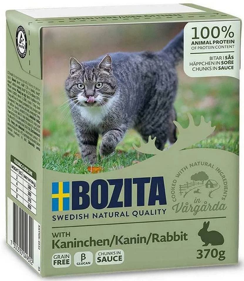 Bozita Królik w sosie mokra karma dla kotów 370 g