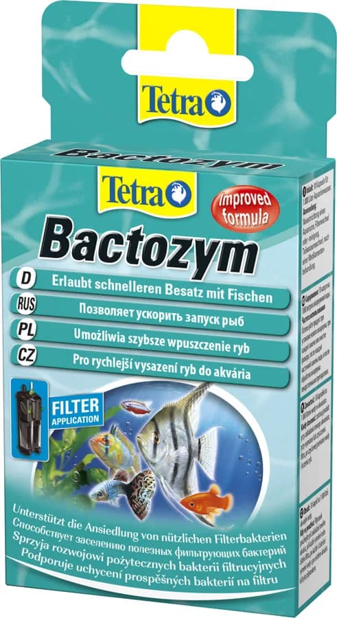 Tetra Bactozym szczepy bakterii do filtra 10 kapsułek