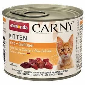 Animonda Carny puszka Kitten Wołowina/drób dla kociąt 200 g