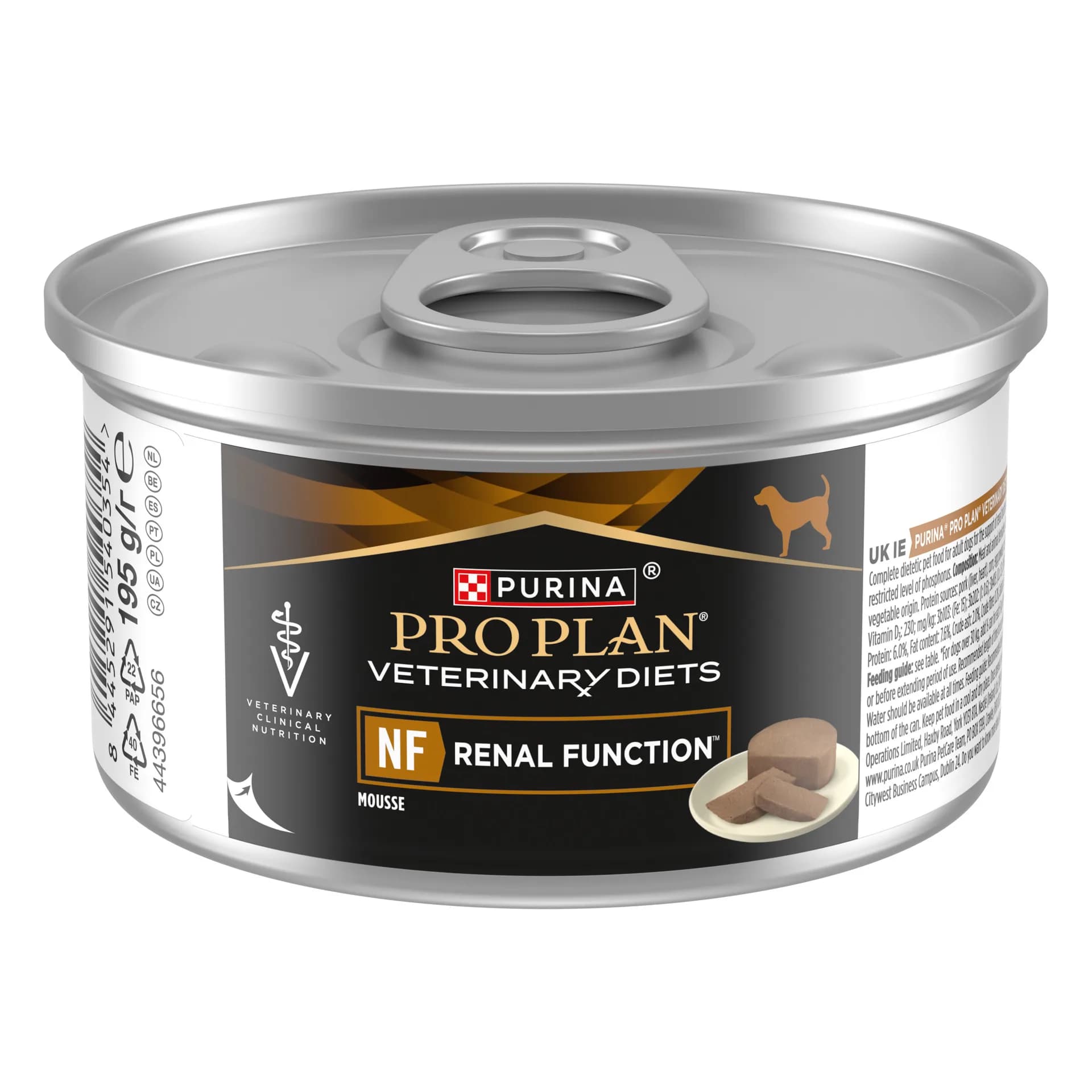 PRO PLAN Veterinary Diets NF Renal Function Karma dla dorosłych psów 195 g