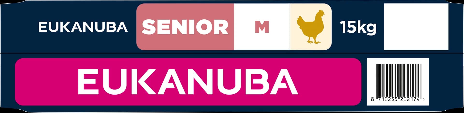 Eukanuba Life Care Senior Medium Breed karma sucha ze świeżym kurczakiem dla starszych psów średnich ras – 15 kg