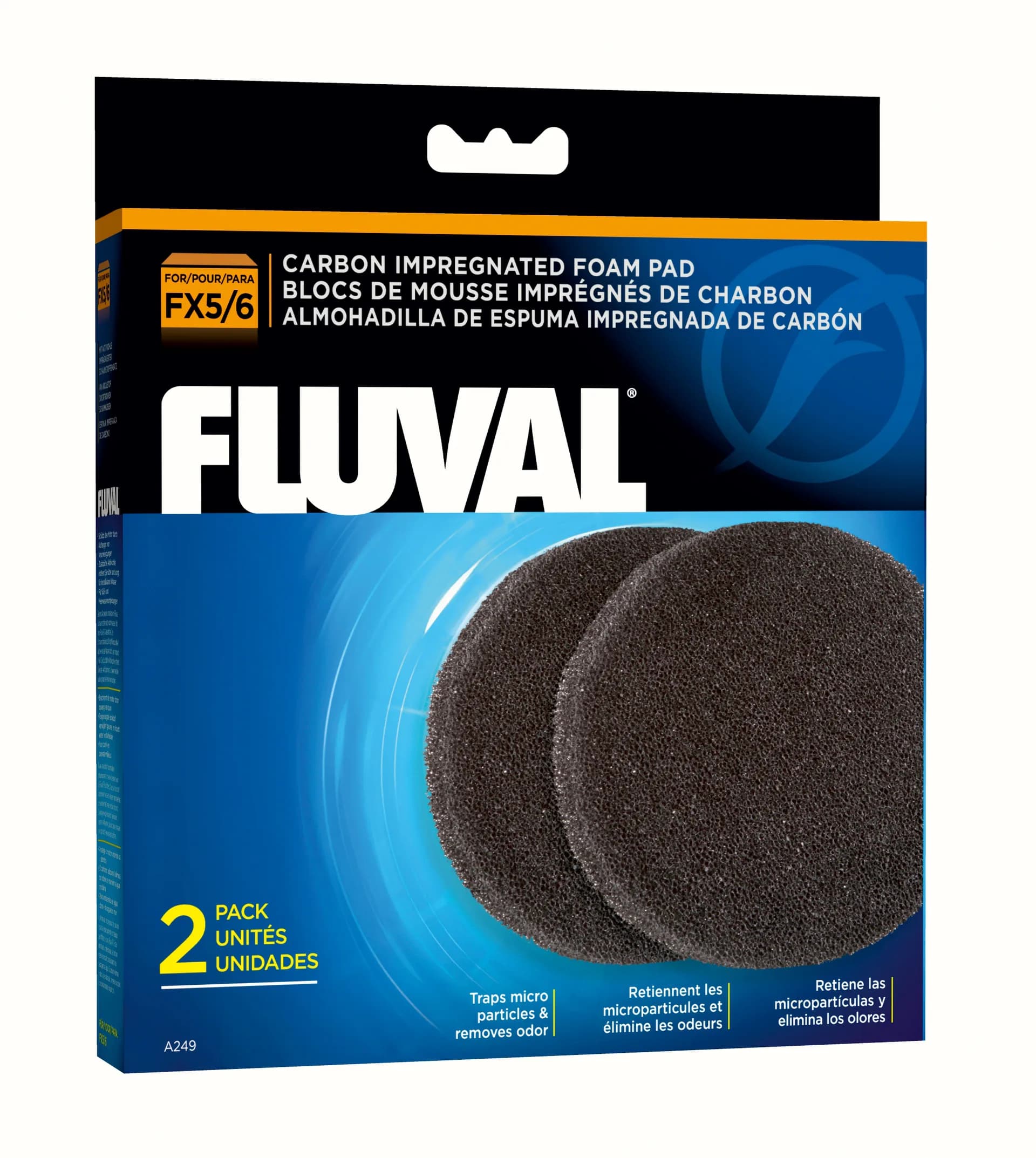 Fluval Gąbka węglowa do filtrów kubełkowych FX5/FX6