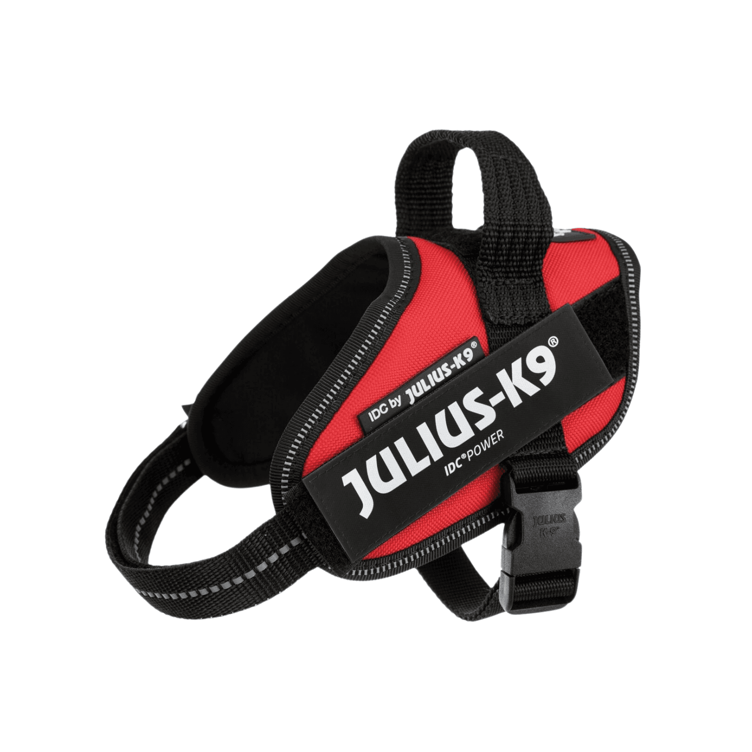 Julius K-9 Mini-Mini Szelki Idc dla młodych psów – czerwony, M: 49–67 cm