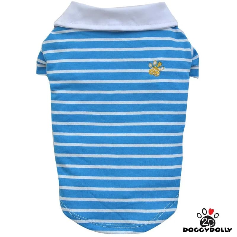 DoggyDolly Koszulka Polo w paski