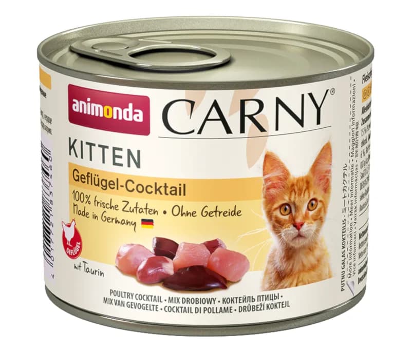 Animonda Carny puszka Kitten Koktajl drobiowy dla kociąt
