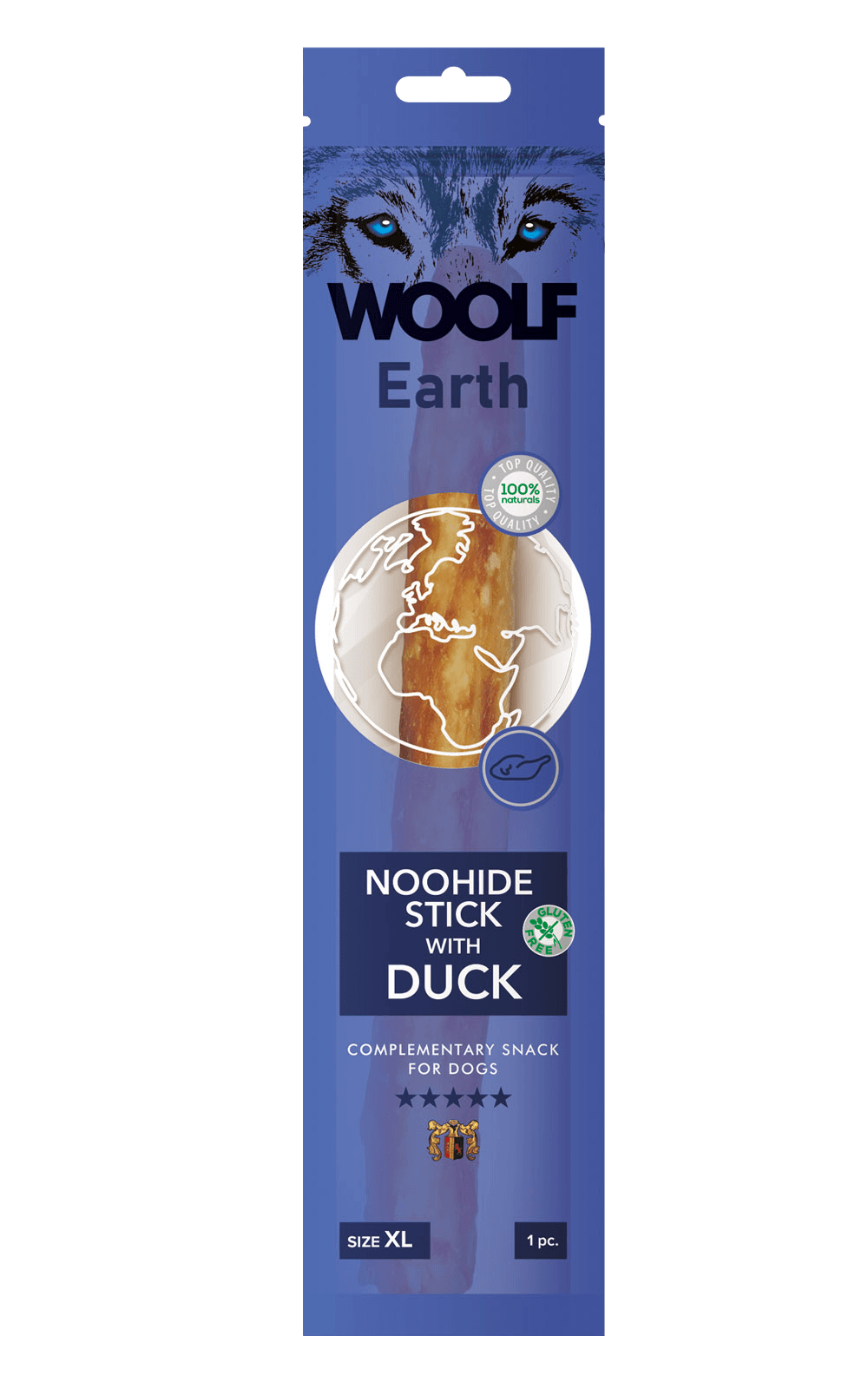 Woolf Earth Noohide With Duck Przysmak dla psa Gryzak z Kaczką – XL