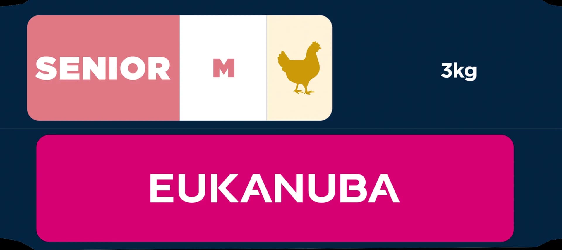 Eukanuba Life Care Senior Medium Breed karma sucha ze świeżym kurczakiem dla starszych psów średnich ras – 3 kg