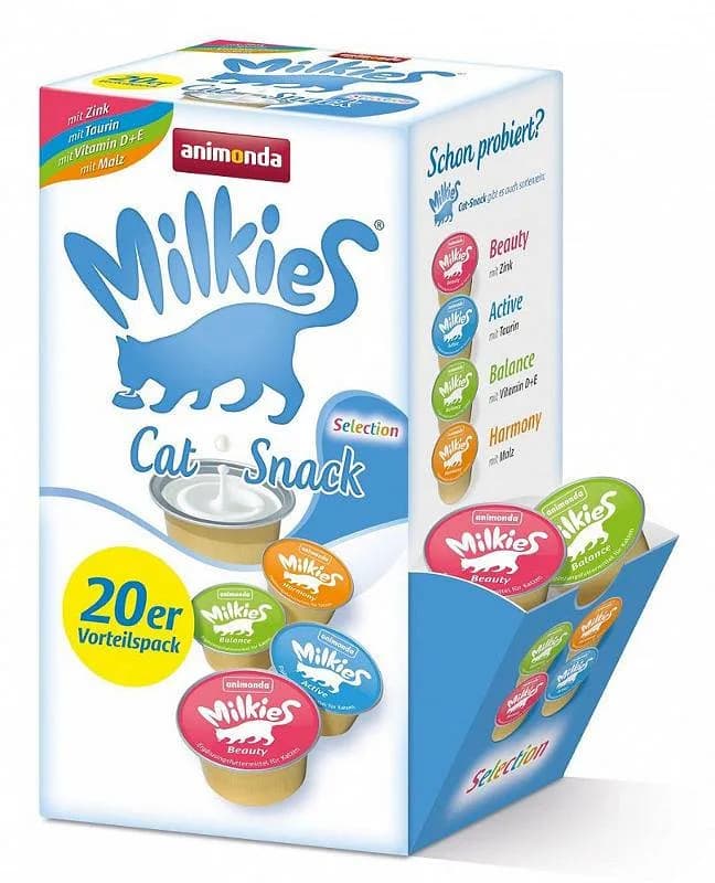 Animonda Mleko dla kota Milkies Selection Mix 20 × 15 g