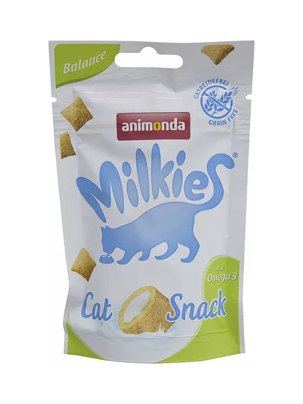 Animonda Milkies Crunchy Pillows Balance Przysmak dla kotów 30 g