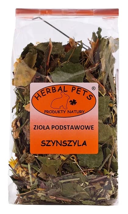 Herbal Pets Zioła podstawowe karma dla szynszyli 100 g