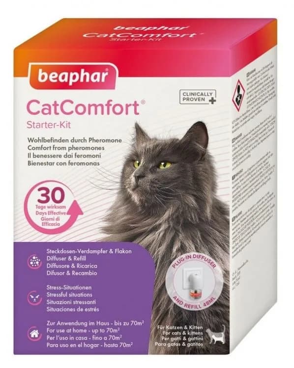 Beaphar CatComfort Excellence Calming Diffuser dyfuzor z zawartością feromonów dla kota 48 ml