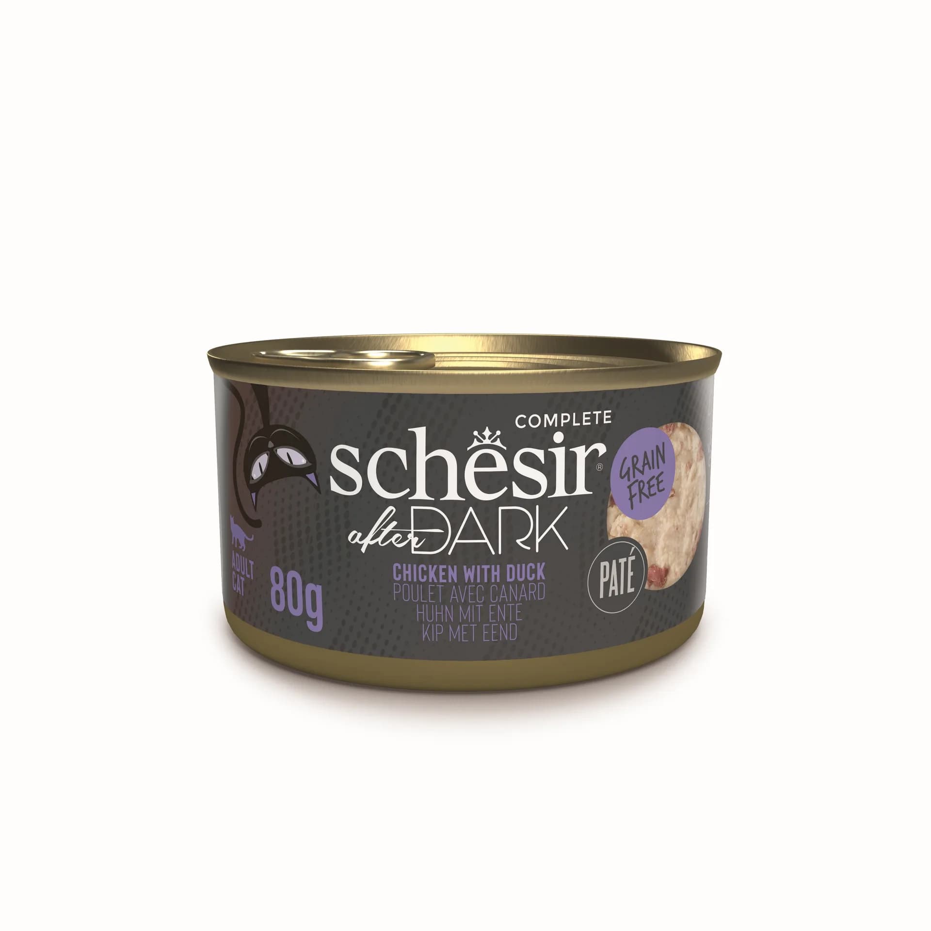 Schesir After Dark karma mokra dla kota pasztet z kurczaka puszka 80 g