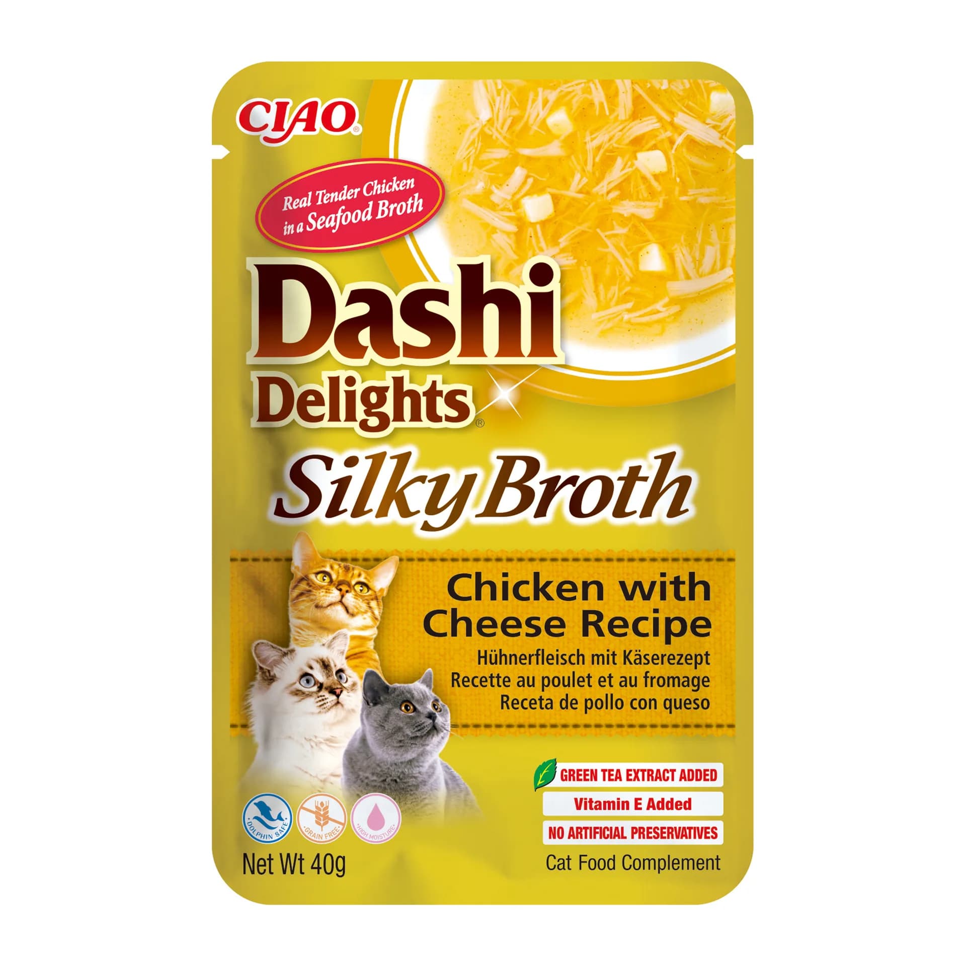 INABA Cat Dashi Delights Silky Chicken Cheese 40 g