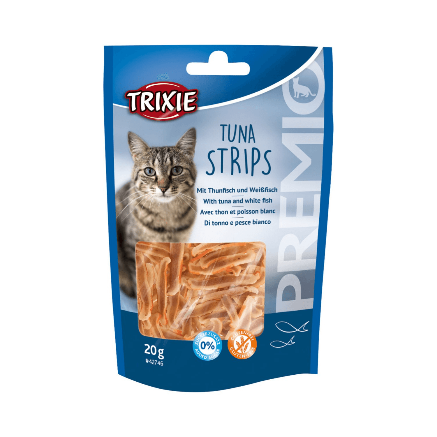 Trixie Premio Tuna Strips przysmak dla kota z tuńczykiem 20 g