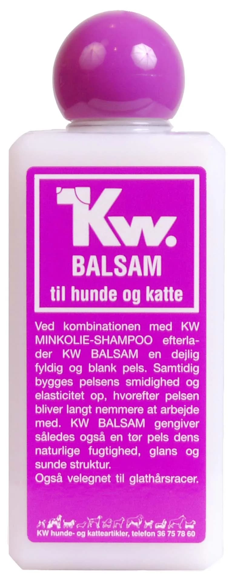 KW Balsam do sierści różna pojemność 200 ml
