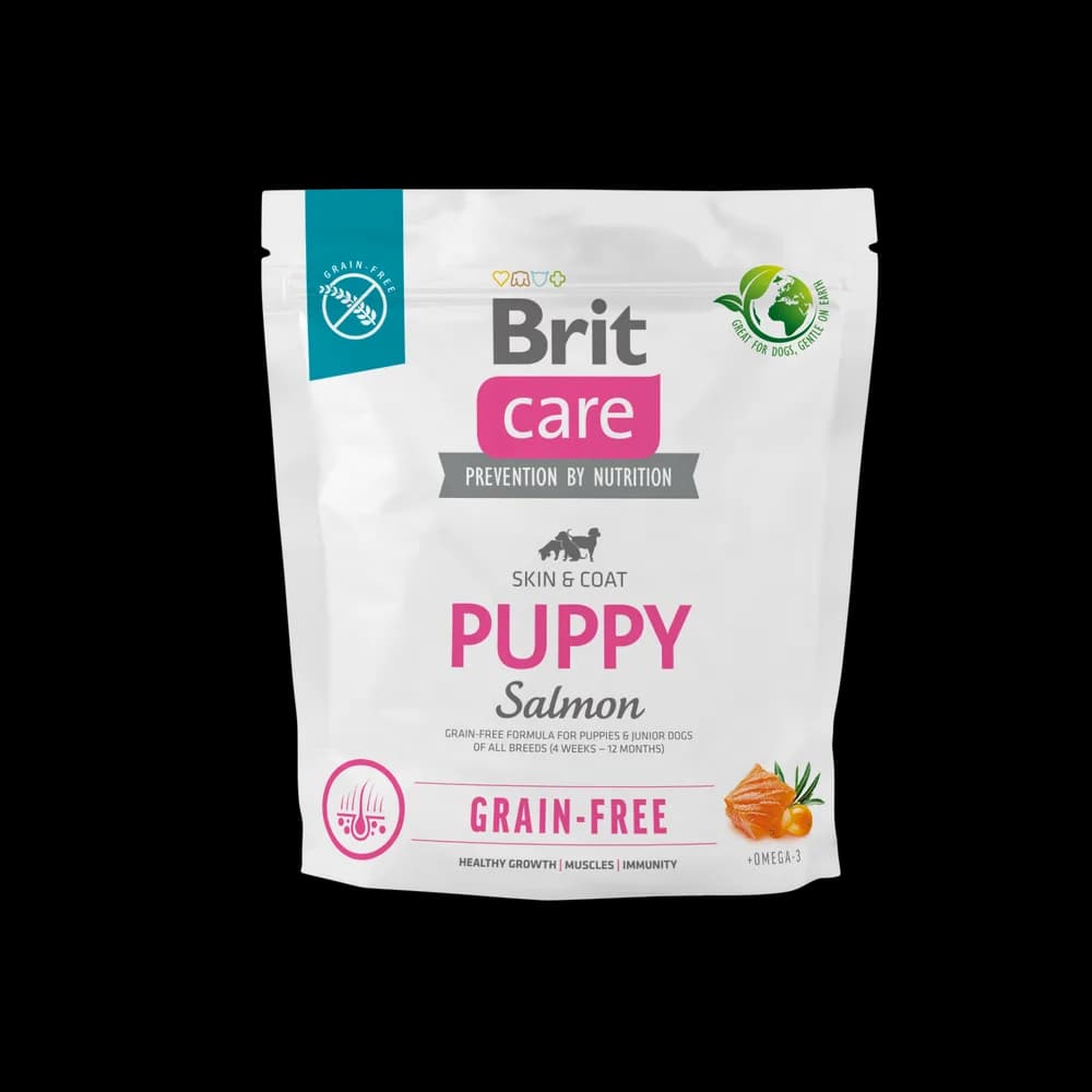Brit Care Dog Grain-free Puppy Salmon sucha karma dla szczeniąt z łososiem i ziemniakami – 12 kg