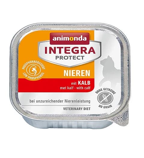 Animonda Integra Protect Nieren karma mokra dla dorosłych kotów cielęcina 100 g