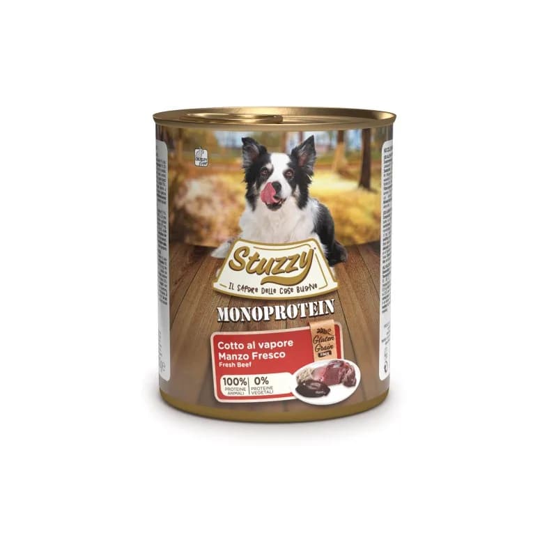 Stuzzy Monoprotein karma mokra dla psa świeża wołowina