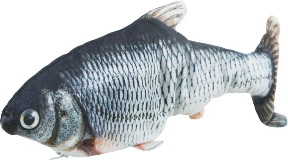 Trixie Wriggle fish zabawka dla kota z kocimiętką ładowana USB 30 cm