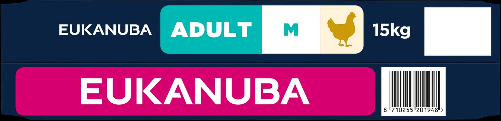 Eukanuba Adult Medium Breed karma sucha z kurczakiem i indykiem dla dorosłych psów średnich ras – 15 kg