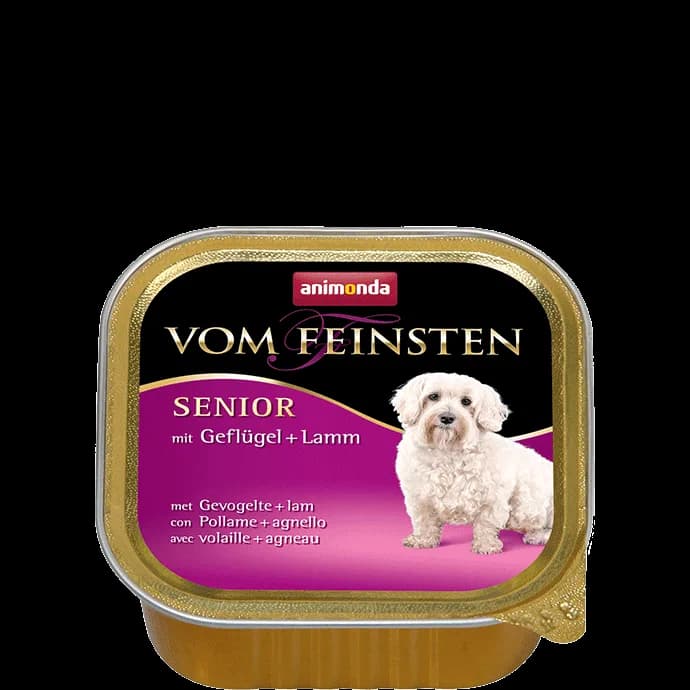 Animonda Vom Feinsten Senior karma mokra z drobiem i jagnięciną dla starszego psa 150 g