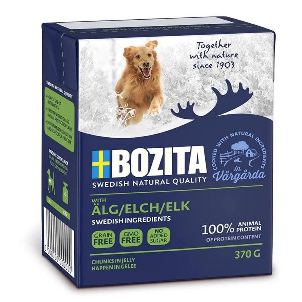 Bozita Z łosiem karma mokra dla dorosłych psów 370 g