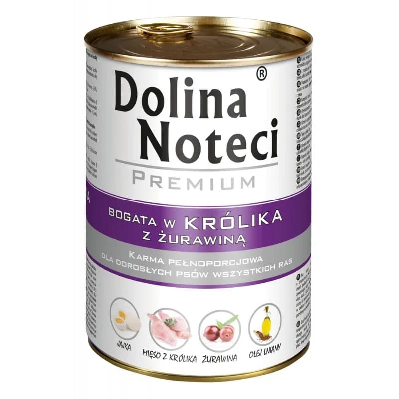 Dolina Noteci Premium bogata w królika z żurawiną
