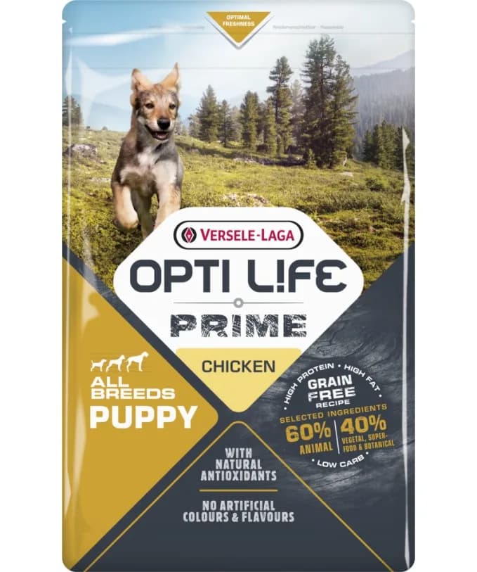 Versele-Laga Opti Life Prime Puppy Chicken karma sucha z kurczakiem dla szczeniąt wszystkich ras