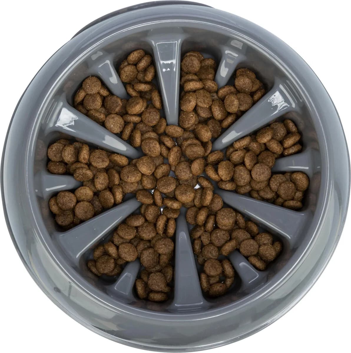 Trixie Slow Feeding, miska, dla psa/kota – 0,3 l, ø 16 cm