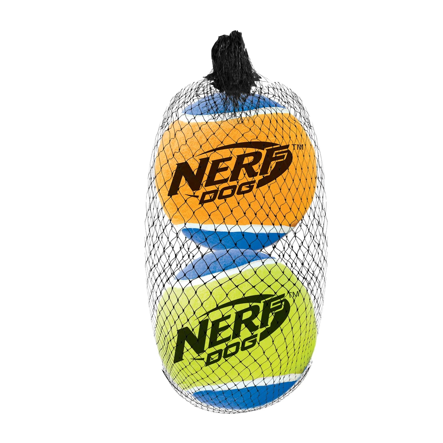 NERF Piszcząca piłka tenisowa dla psa L 2 szt.