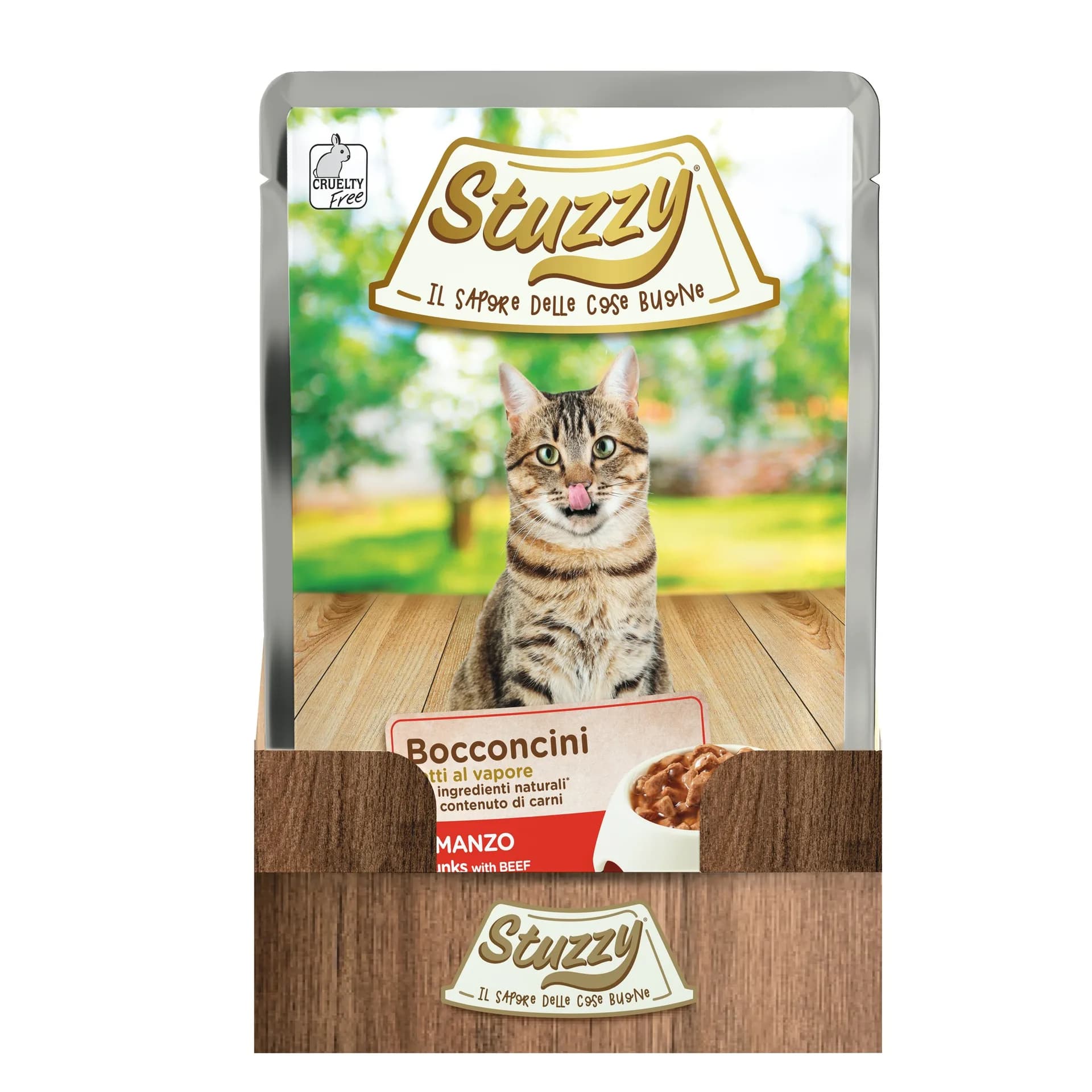 Stuzzy Bocconcini karma mokra dla kota o smaku wołowina w sosie 85 g
