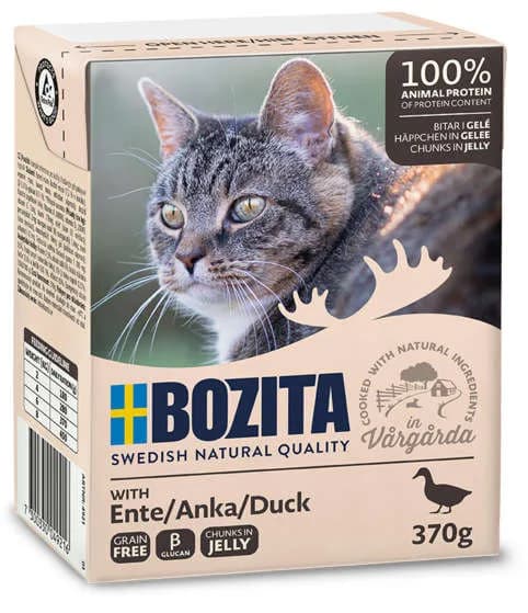 Bozita Kaczka w galaretce mokra karma dla kotów 370 g
