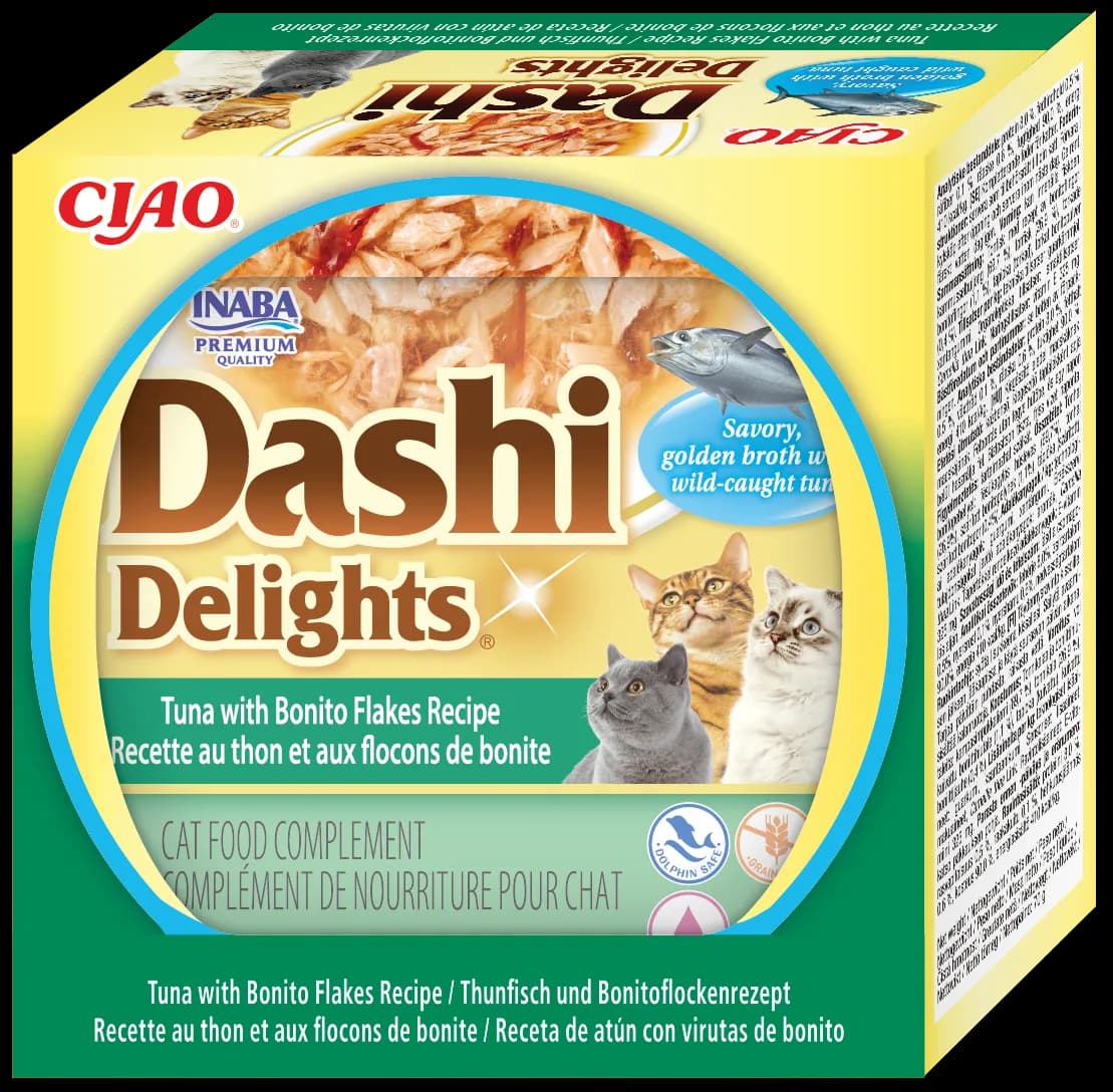 INABA Cat Dashi Delights Tuna & Bonito karma dla kota tuńczyk z rybą bonito 70 g