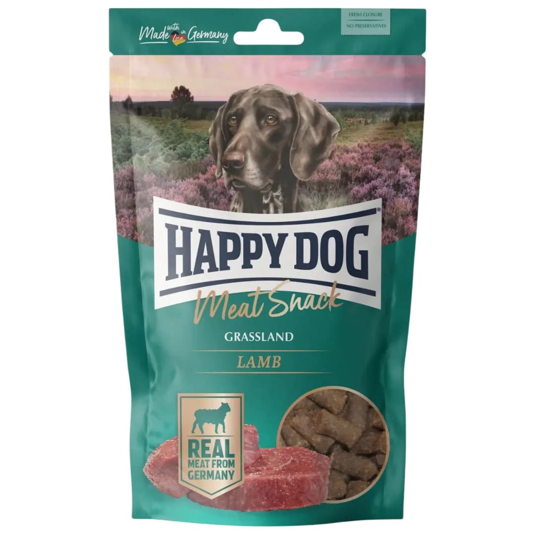 Happy Dog Meat Snack Luneburger Heide przysmak dla dorosłych psów jagnięcina 75 g