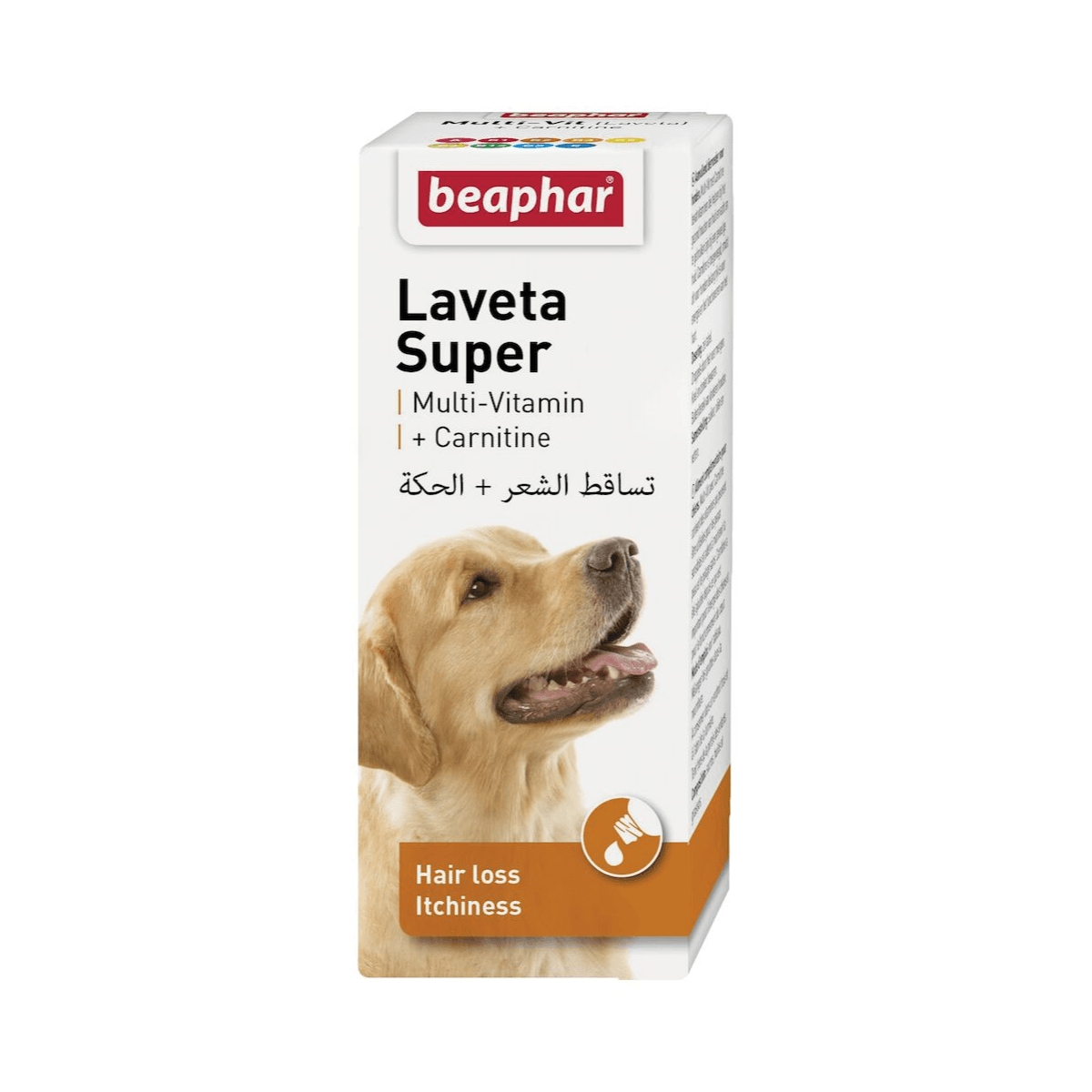 Beaphar Laveta Super Dog preparat przeciw nadmiernemu wypadaniu sierści u psa 50 ml