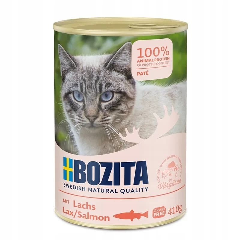 Bozita Mokra karma dla kota z łososiem 400 g