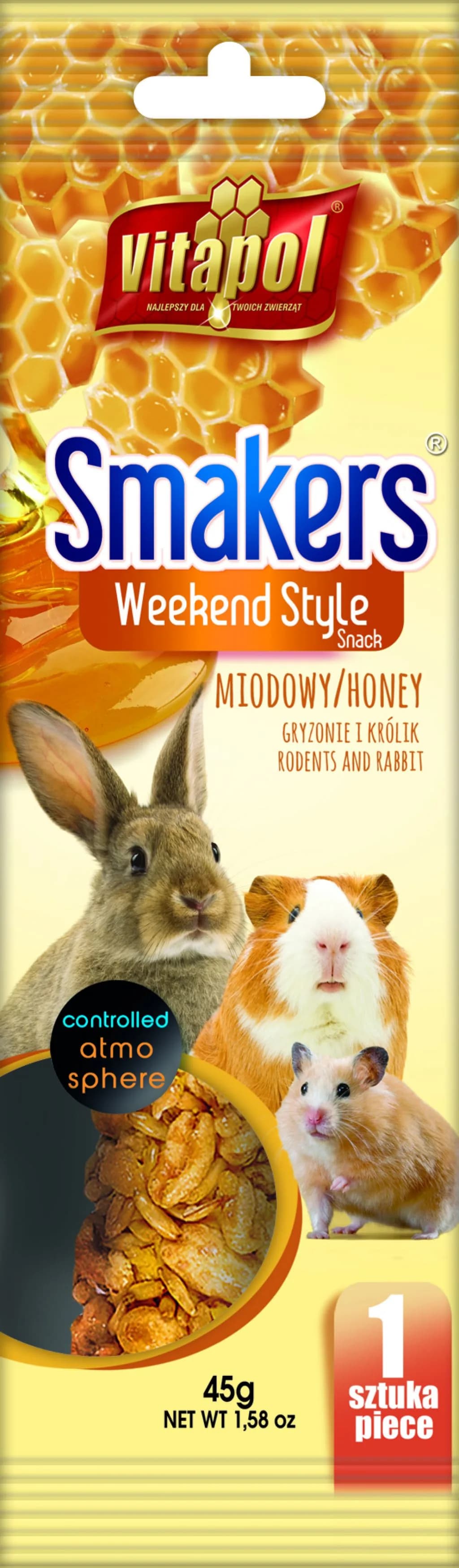 Vitapol Smakers Weekend Style dla gryzoni i królika jabłkowy