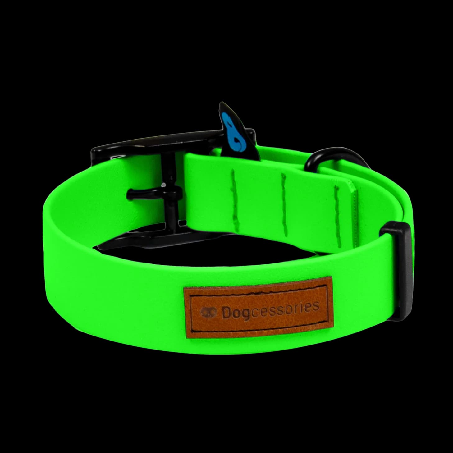 Dogcessories Biothane obroża – błękitny, XS